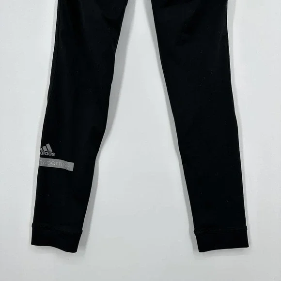 Adidas by Stella McCartney The Performance Fold-Over Full Length Leggings Black - Picture 10 of 13